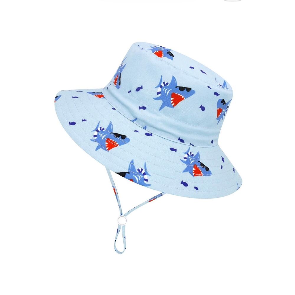 Infant Baby shark bucket hat Blue￼